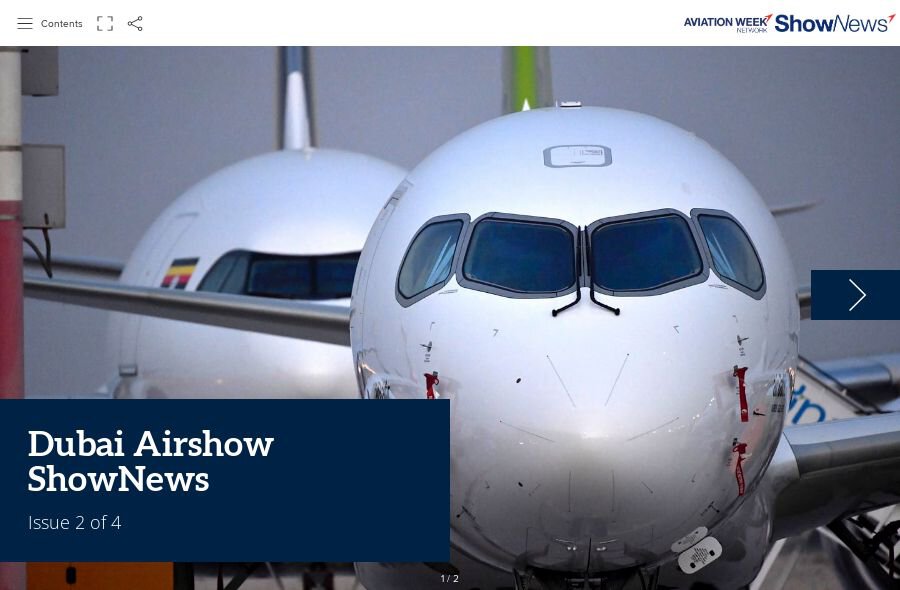 Dubai Airshow ShowNews