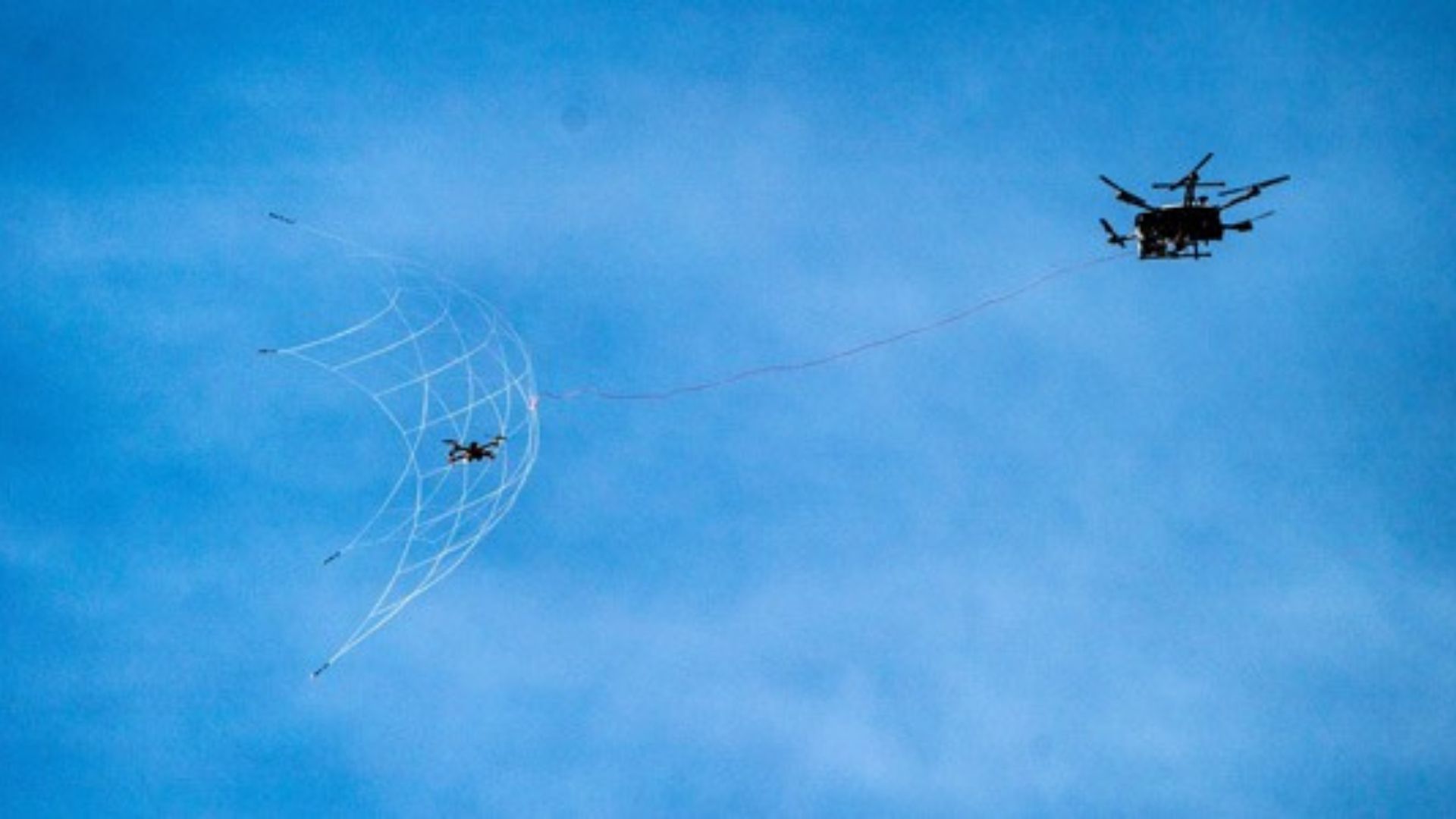 New Sheriff in the Skies: DroneHunter Takes Down Its Own Kind Using Kinetic Energy