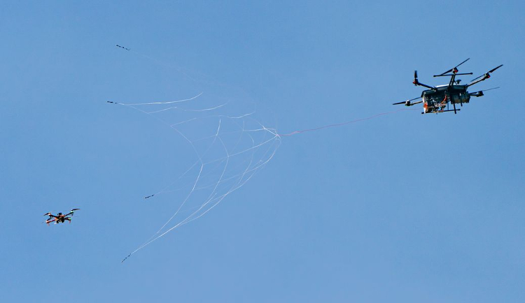 Fortem completes autonomous drone swarm intercept